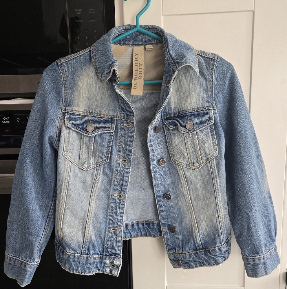 Burberry Brit Blue Denim Jacket